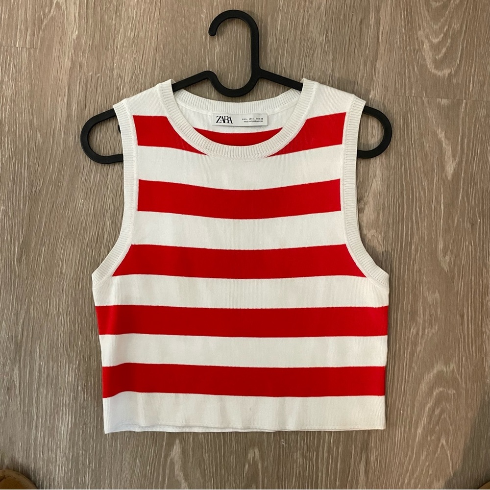 Zara knit sweater vest